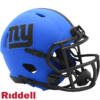 New York Giants Helmet Riddell Replica Mini Speed Style Rave Alternate