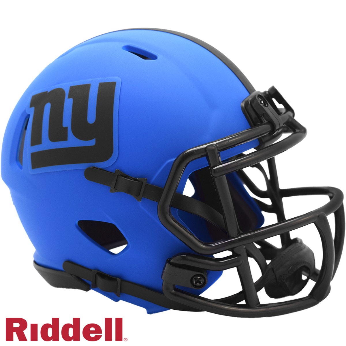 New York Giants Helmet Riddell Replica Mini Speed Style Rave Alternate New York Giants Helmet Riddell Replica Mini Speed Style Rave Alternate