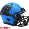 Carolina Panthers Helmet Riddell Replica Mini Speed Style Rave Alternate
