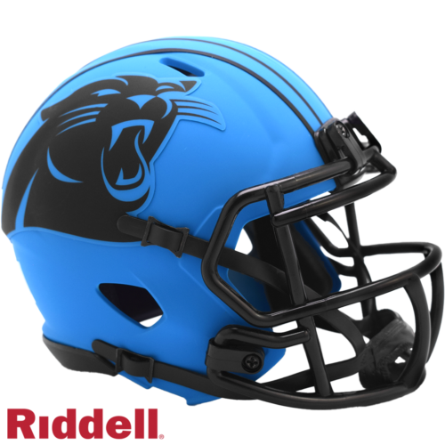 Carolina Panthers Helmet Riddell Replica Mini Speed Style Rave Alternate
