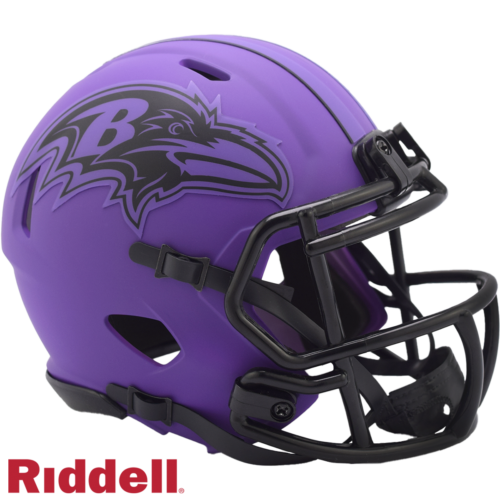 Baltimore Ravens Helmet Riddell Replica Mini Speed Style Rave Alternate
