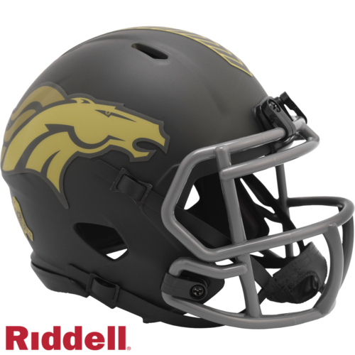 Denver Broncos Helmet Riddell Replica Mini Speed Style Salute To Service 2025