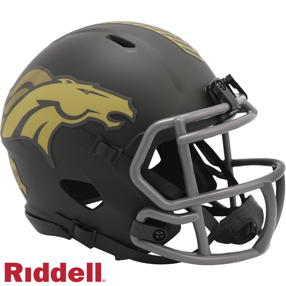 Denver Broncos Helmet Riddell Replica Mini Speed Style Salute To Service 2025 Denver Broncos Helmet Riddell Replica Mini Speed Style Salute To Service 2025