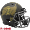 Tampa Bay Buccaneers Helmet Riddell Replica Mini Speed Style Salute To Service 2025
