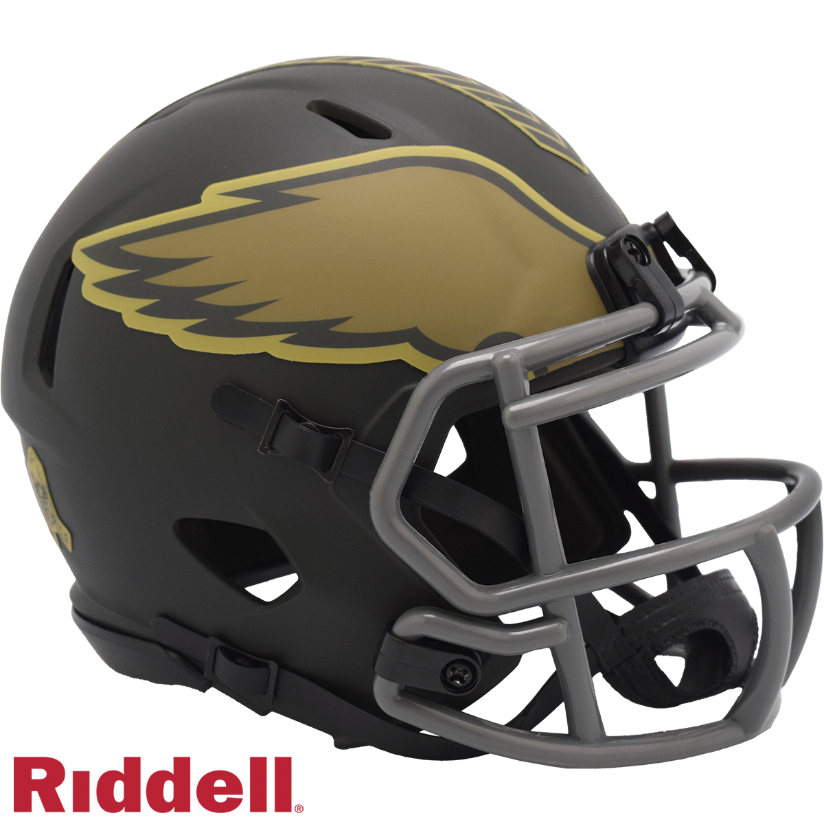Philadelphia Eagles Helmet Riddell Replica Mini Speed Style Salute To Service 2025 Philadelphia Eagles Helmet Riddell Replica Mini Speed Style Salute To Service 2025