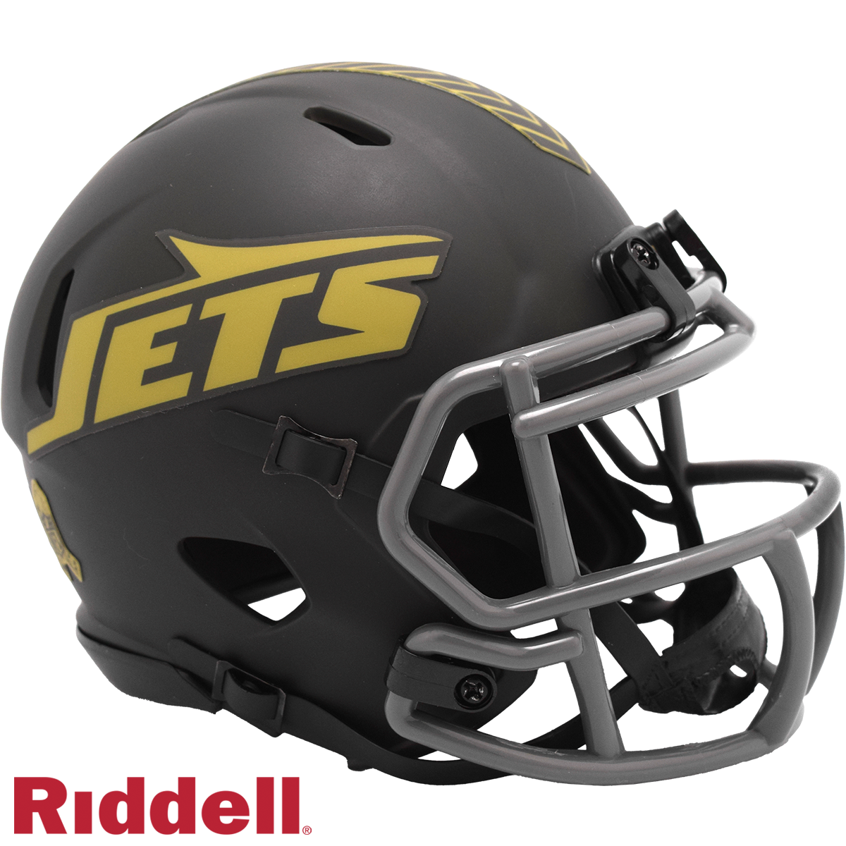 New York Jets Helmet Riddell Replica Mini Speed Style Salute To Service 2025 New York Jets Helmet Riddell Replica Mini Speed Style Salute To Service 2025