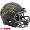 Detroit Lions Helmet Riddell Replica Mini Speed Style Salute To Service 2025