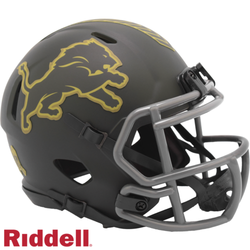 Detroit Lions Helmet Riddell Replica Mini Speed Style Salute To Service 2025