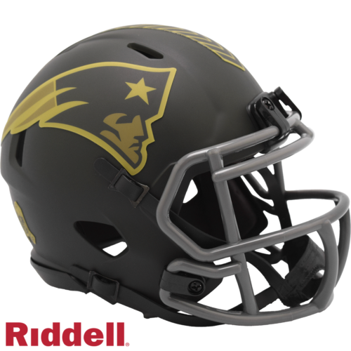 New England Patriots Helmet Riddell Replica Mini Speed Style Salute To Service 2025