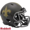 New Orleans Saints Helmet Riddell Replica Mini Speed Style Salute To Service 2025