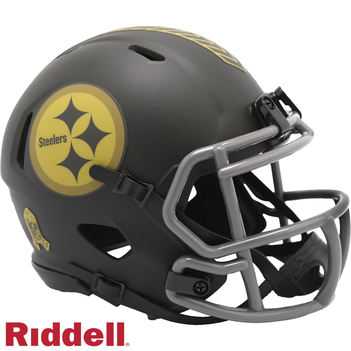 Pittsburgh Steelers Helmet Riddell Replica Mini Speed Style Salute To Service 2025 Pittsburgh Steelers Helmet Riddell Replica Mini Speed Style Salute To Service 2025
