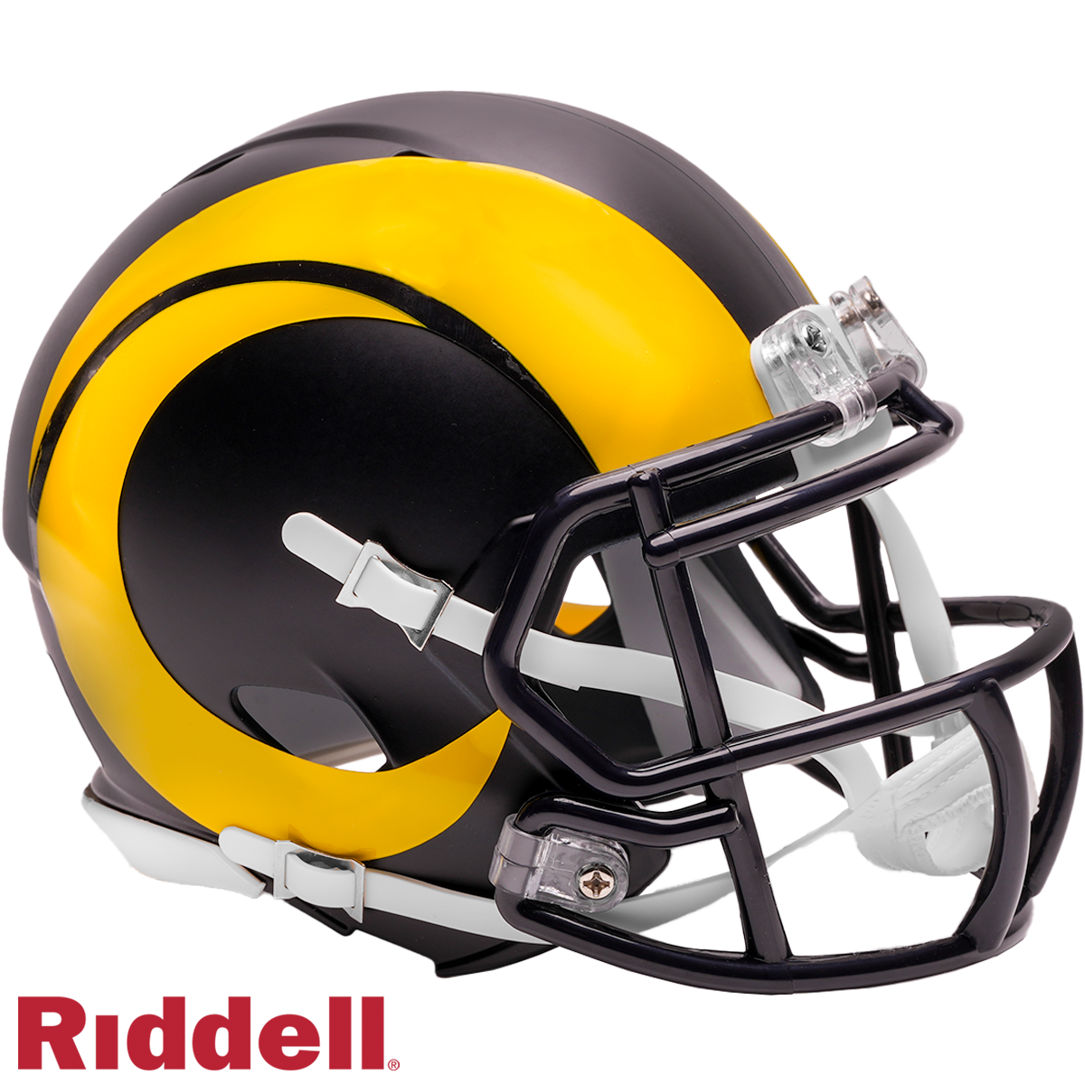 Los Angeles Rams Helmet Riddell Replica Mini Speed Style Rivalry Alternate 2025 Los Angeles Rams Helmet Riddell Replica Mini Speed Style Rivalry Alternate 2025