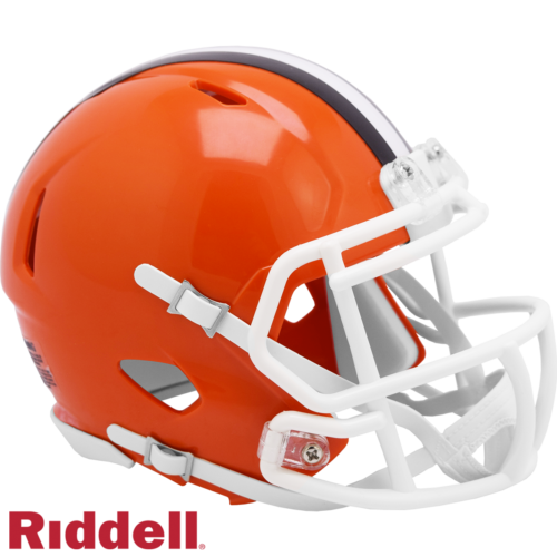 Cleveland Browns Helmet Riddell Replica Mini Speed Style 1975-2005 T/B
