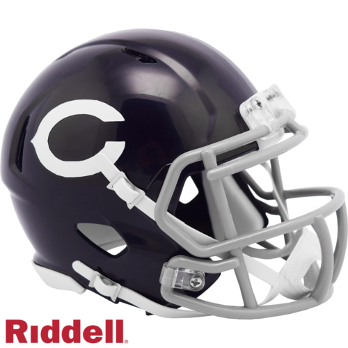 Chicago Bears Helmet Riddell Replica Mini Speed Style Color Rush 60’s Classic