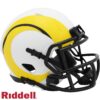 Los Angeles Rams Helmet Riddell Replica Mini Speed Style Lunar Eclipse Alternate