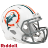 Miami Dolphins Helmet Riddell Replica Mini Speed Style Tribute