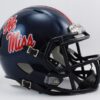 Mississippi Rebels Helmet Riddell Replica Mini Speed Style