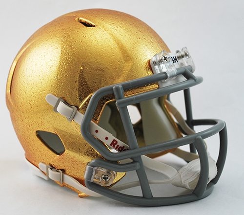 Notre Dame Fighting Irish Helmet Riddell Replica Mini Speed Style HydoFx