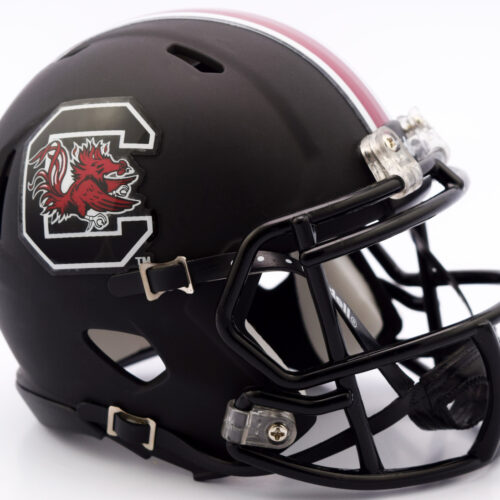 South Carolina Gamecocks Helmet – Riddell Replica Mini – Speed Style – Matte Black