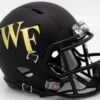 Wake Forest Demon Deacons Helmet Riddell Replica Mini Speed Style Matte Black