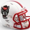 North Carolina State Wolfpack Helmet Riddell Replica Mini Speed Style Tuffy Design