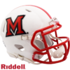 Miami of Ohio Redhawks Helmet Riddell Replica Mini Speed Style