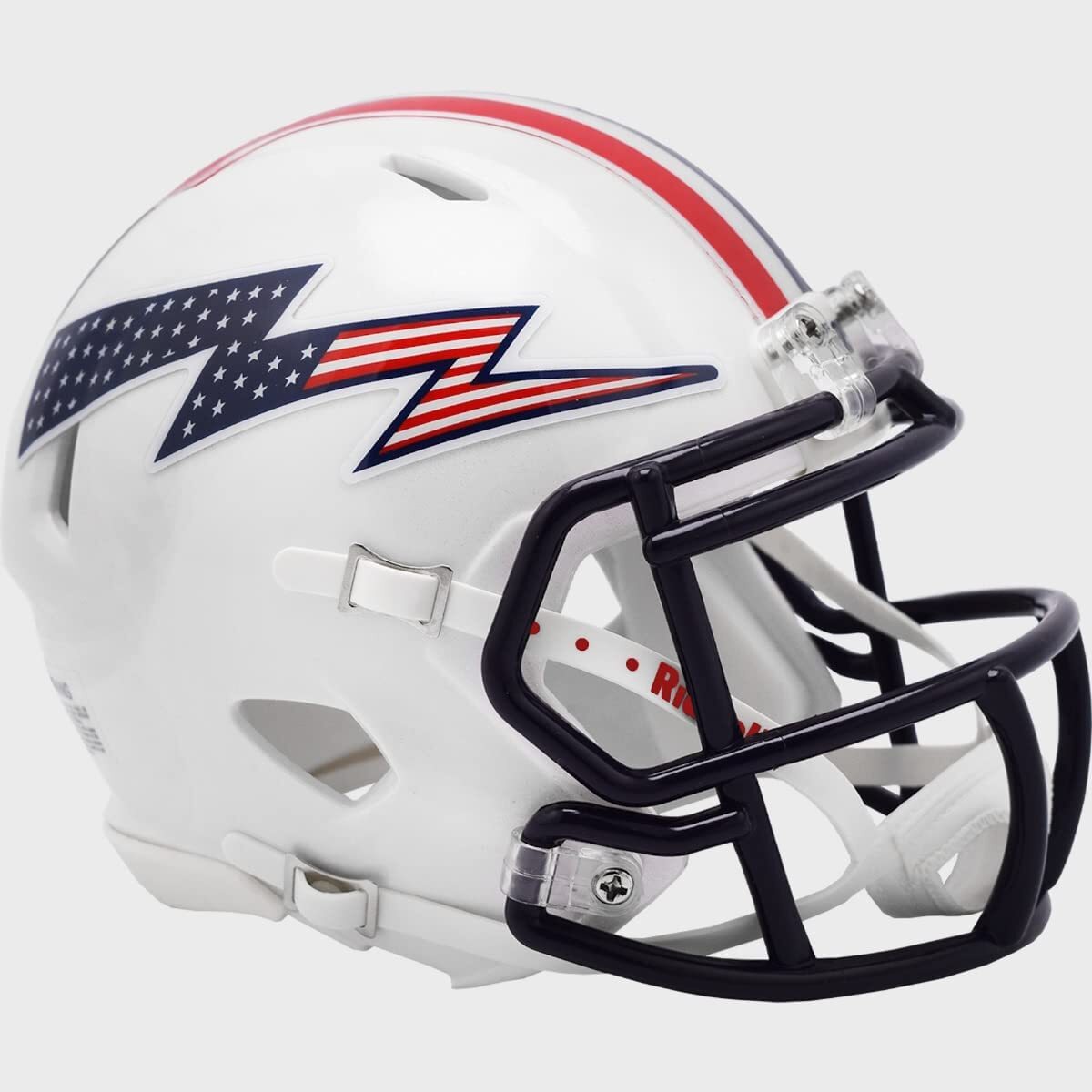 Air Force Falcons Helmet Riddell Replica Mini Speed Style Stars and Stripes Design Air Force Falcons Helmet Riddell Replica Mini Speed Style Stars and Stripes Design