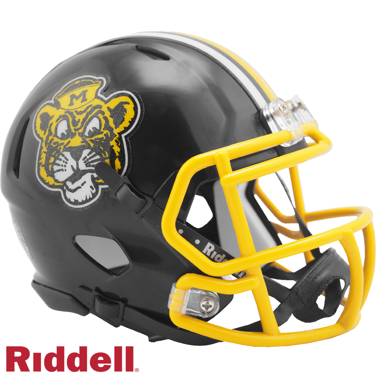 Missouri Tigers Helmet Riddell Replica Mini Speed Style Sailor Tiger Missouri Tigers Helmet Riddell Replica Mini Speed Style Sailor Tiger