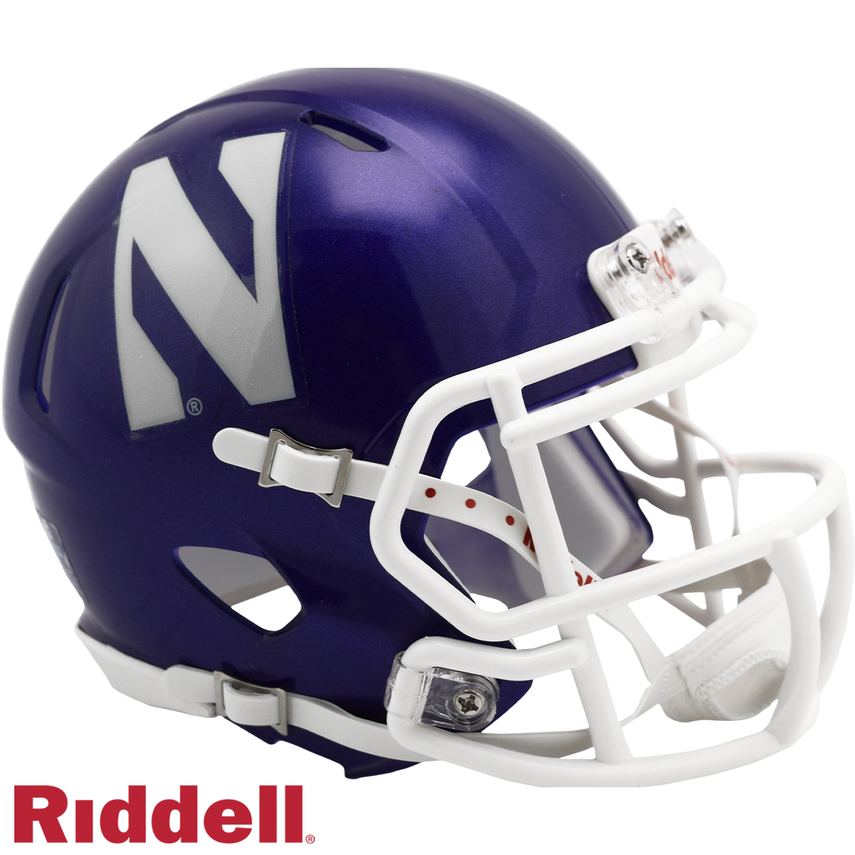 Northwestern Wildcats Helmet Riddell Replica Mini Speed Style Purple Northwestern Wildcats Helmet Riddell Replica Mini Speed Style Purple