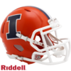 Illinois Fighting Illini Helmet Riddell Replica Mini Speed Style