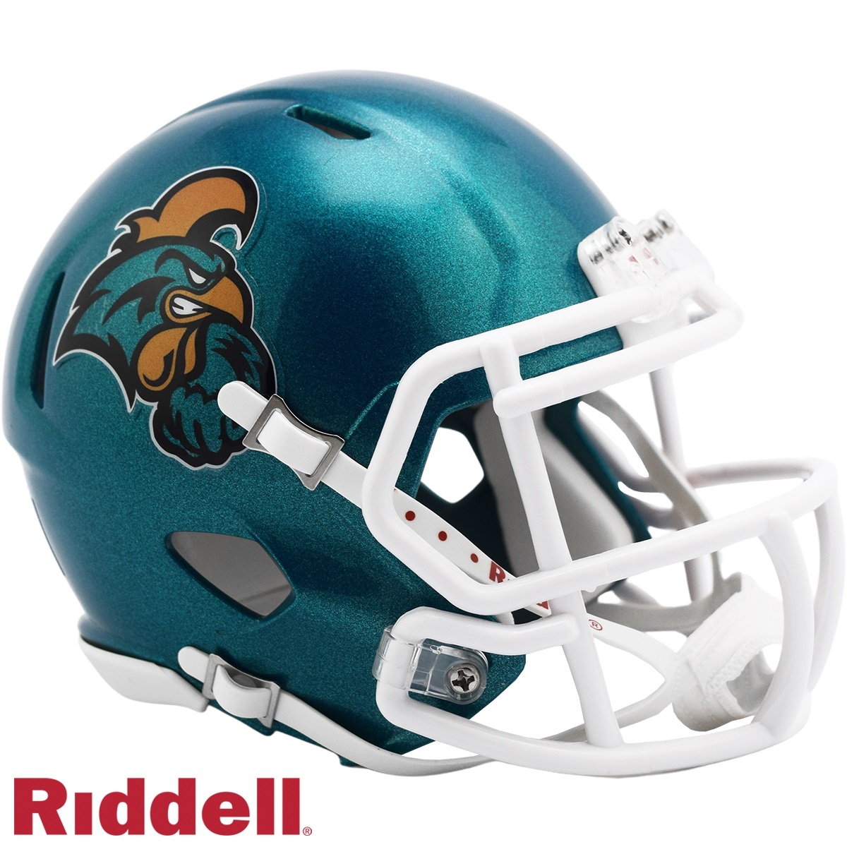 Coastal Carolina Chanticleers Helmet Riddell Replica Mini Speed Style Teal Coastal Carolina Chanticleers Helmet Riddell Replica Mini Speed Style Teal