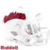 Fresno State Bulldogs Helmet Riddell Replica Mini Speed Style Harvest Design White Design
