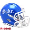 Duke Blue Devils Helmet Riddell Replica Mini Speed Style Gothic Blue