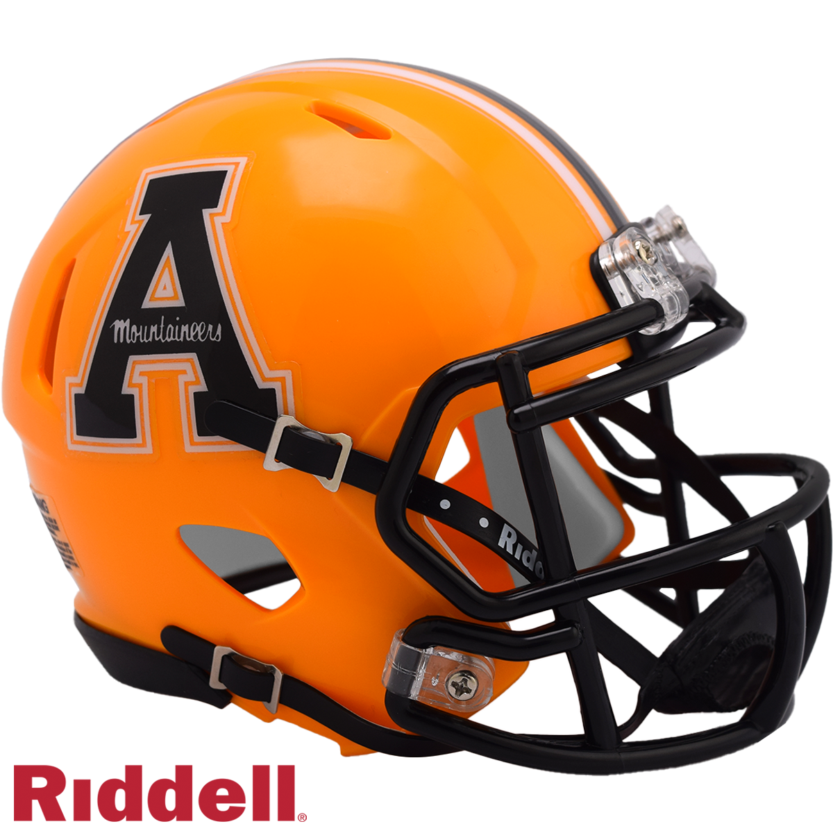 Appalachian State Mountaineers Helmet Riddell Replica Mini Speed Style Gold Appalachian State Mountaineers Helmet Riddell Replica Mini Speed Style Gold