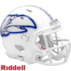 Kansas Jayhawks Helmet Riddell Replica Mini Speed Style White
