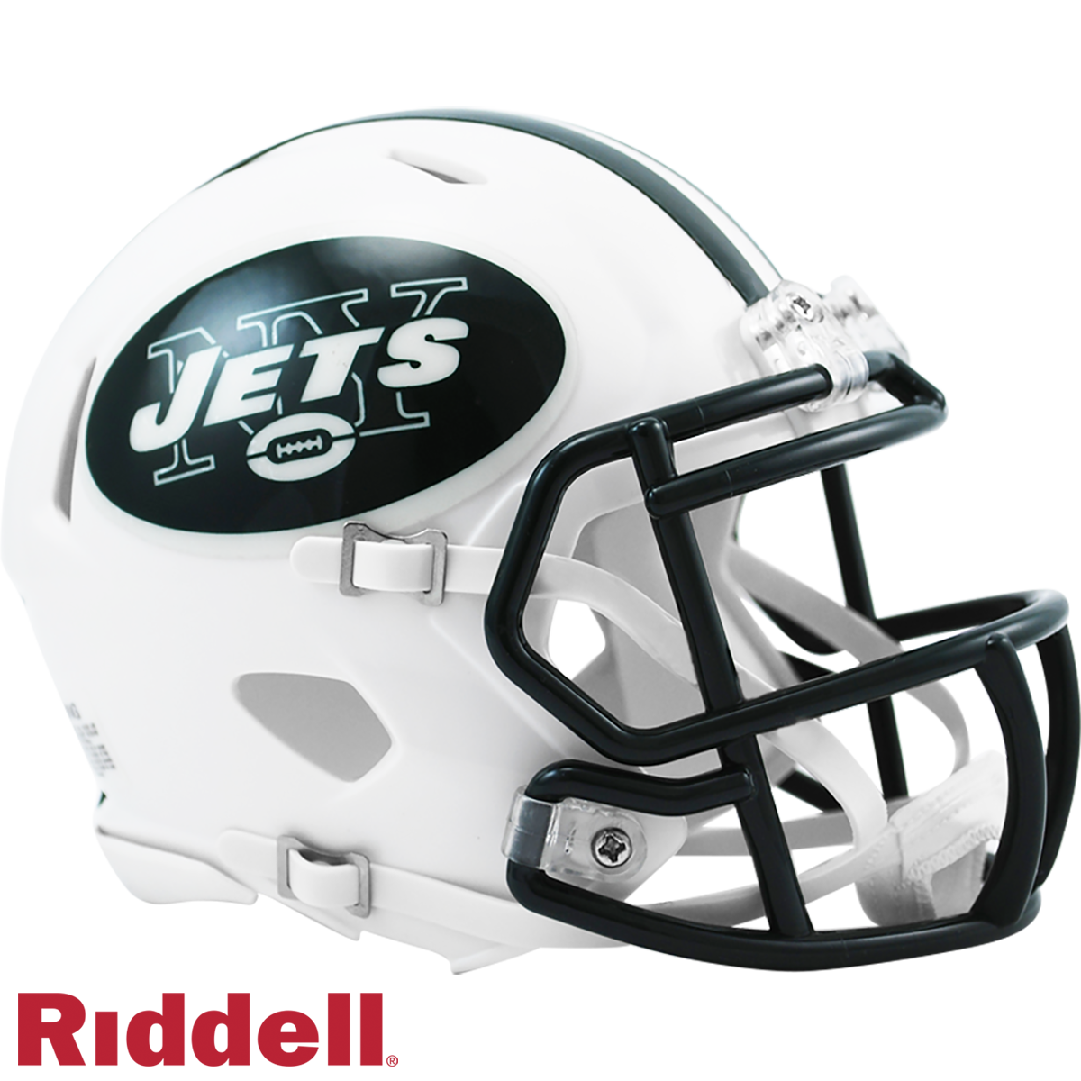 New York Jets Helmet Riddell Replica Mini Speed Style 1998-2018 T/B New York Jets Helmet Riddell Replica Mini Speed Style 1998-2018 T/B