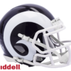 Los Angeles Rams Helmet Riddell Replica Mini Speed Style 2017-2019 T/B