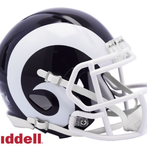 Los Angeles Rams Helmet Riddell Replica Mini Speed Style 2017-2019 T/B