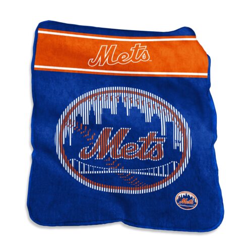 New York Mets Blanket 60×80 Raschel Throw