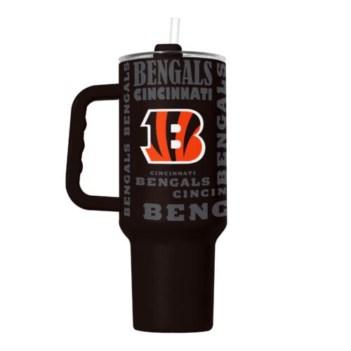 Cincinnati Bengals Tumbler 40oz Powder Coat Replay