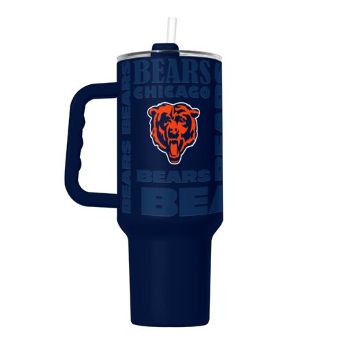 Chicago Bears Tumbler 40oz Powder Coat Replay