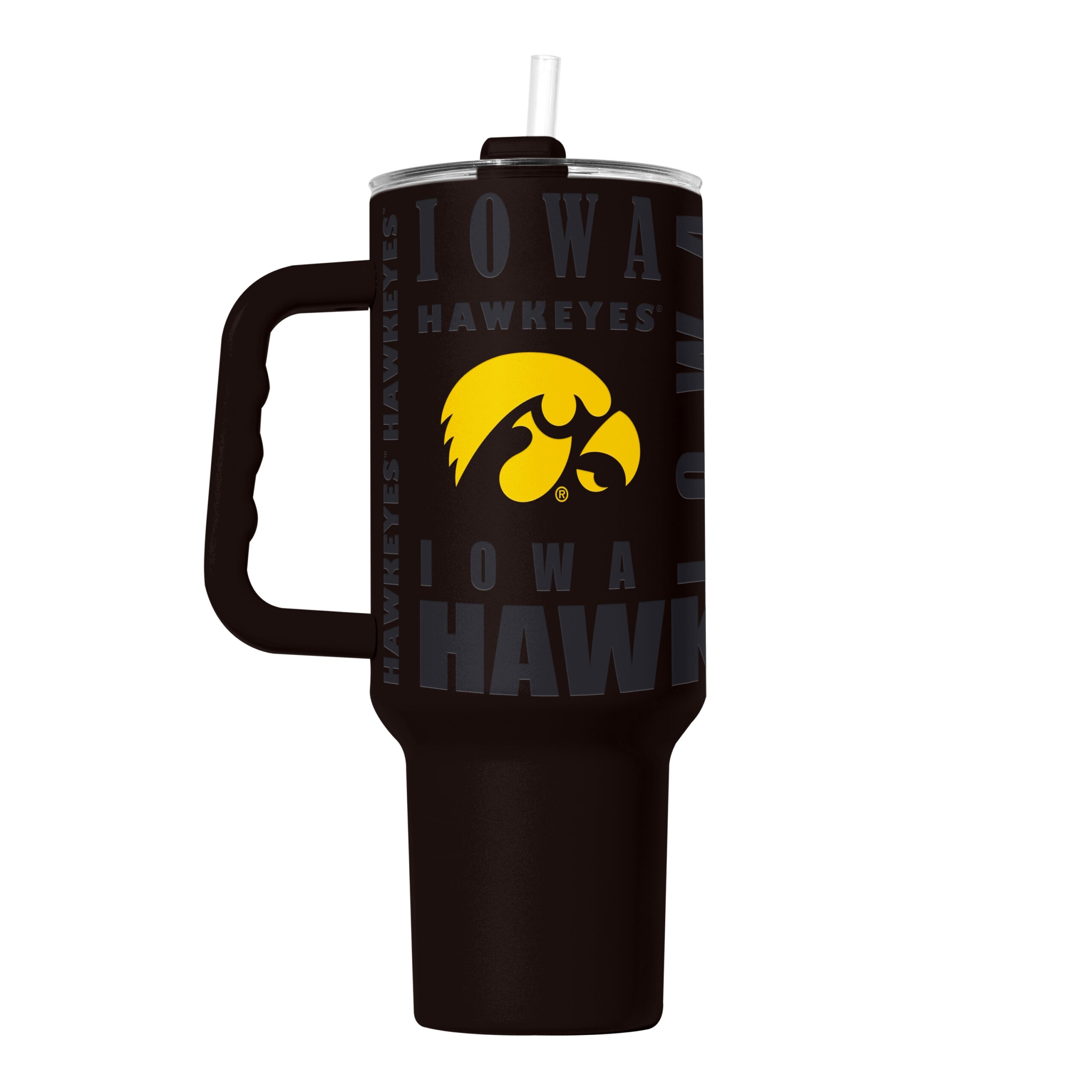 Iowa Hawkeyes Tumbler 40oz Powder Coat Replay Iowa Hawkeyes Tumbler 40oz Powder Coat Replay