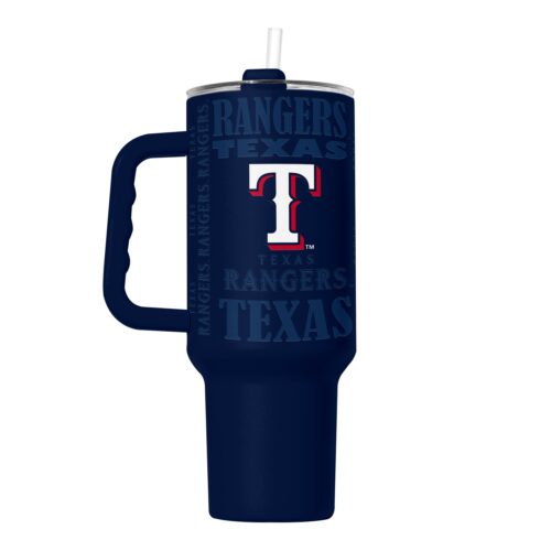 Texas Rangers Tumbler 40oz Powder Coat Replay