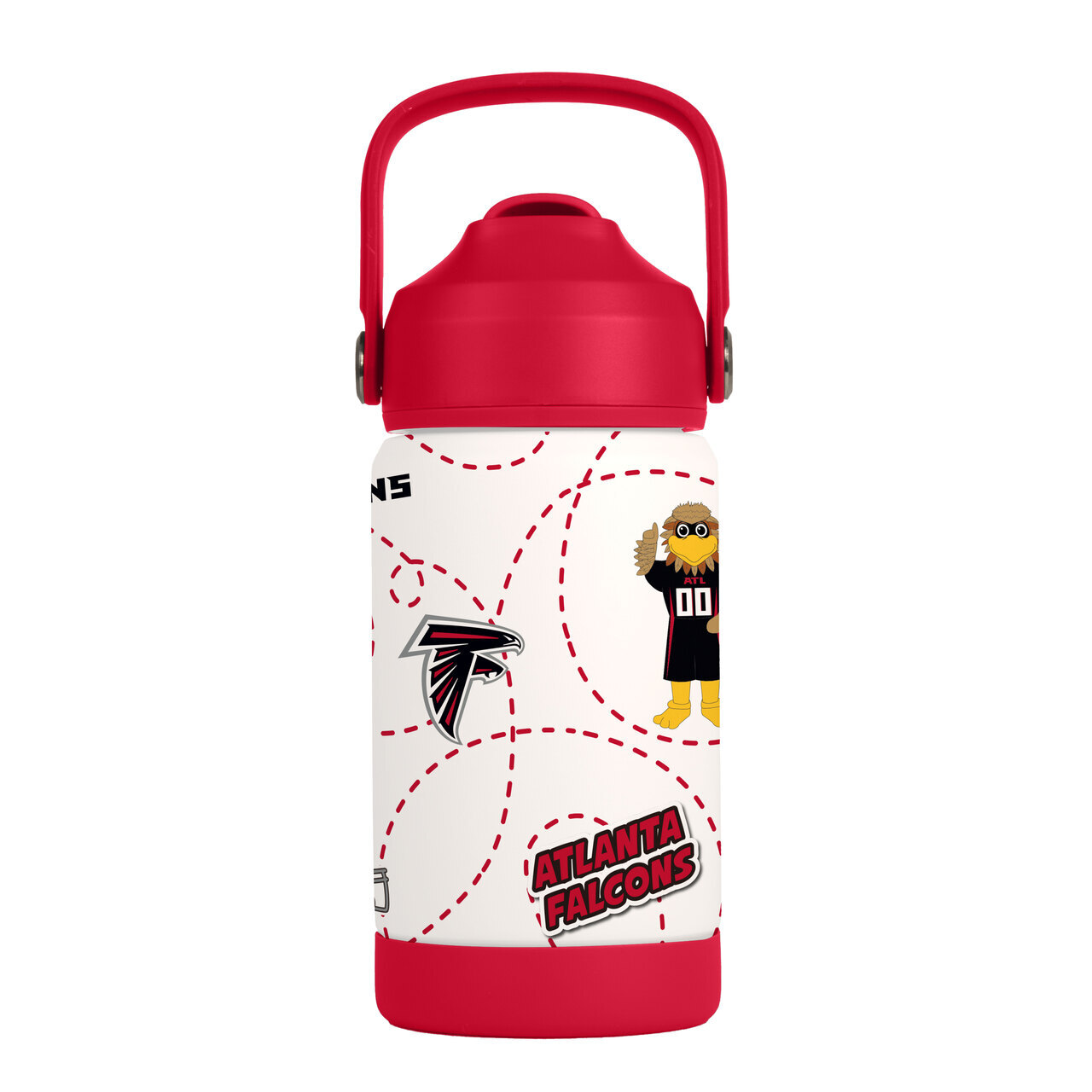 Atlanta Falcons Kids Bottle 12oz Stainless Steel Mascot Atlanta Falcons Kids Bottle 12oz Stainless Steel Mascot