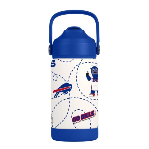 Buffalo Bills Kids Bottle 12oz Stainless Steel Mascot