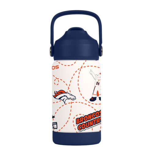 Denver Broncos Kids Bottle 12oz Stainless Steel Mascot
