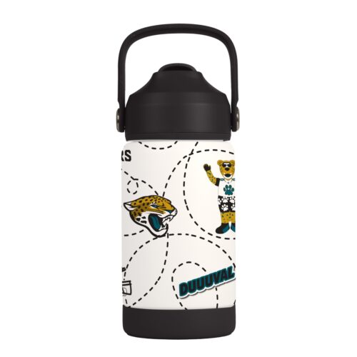 Jacksonville Jaguars Kids Bottle 12oz Stainless Steel Mascot