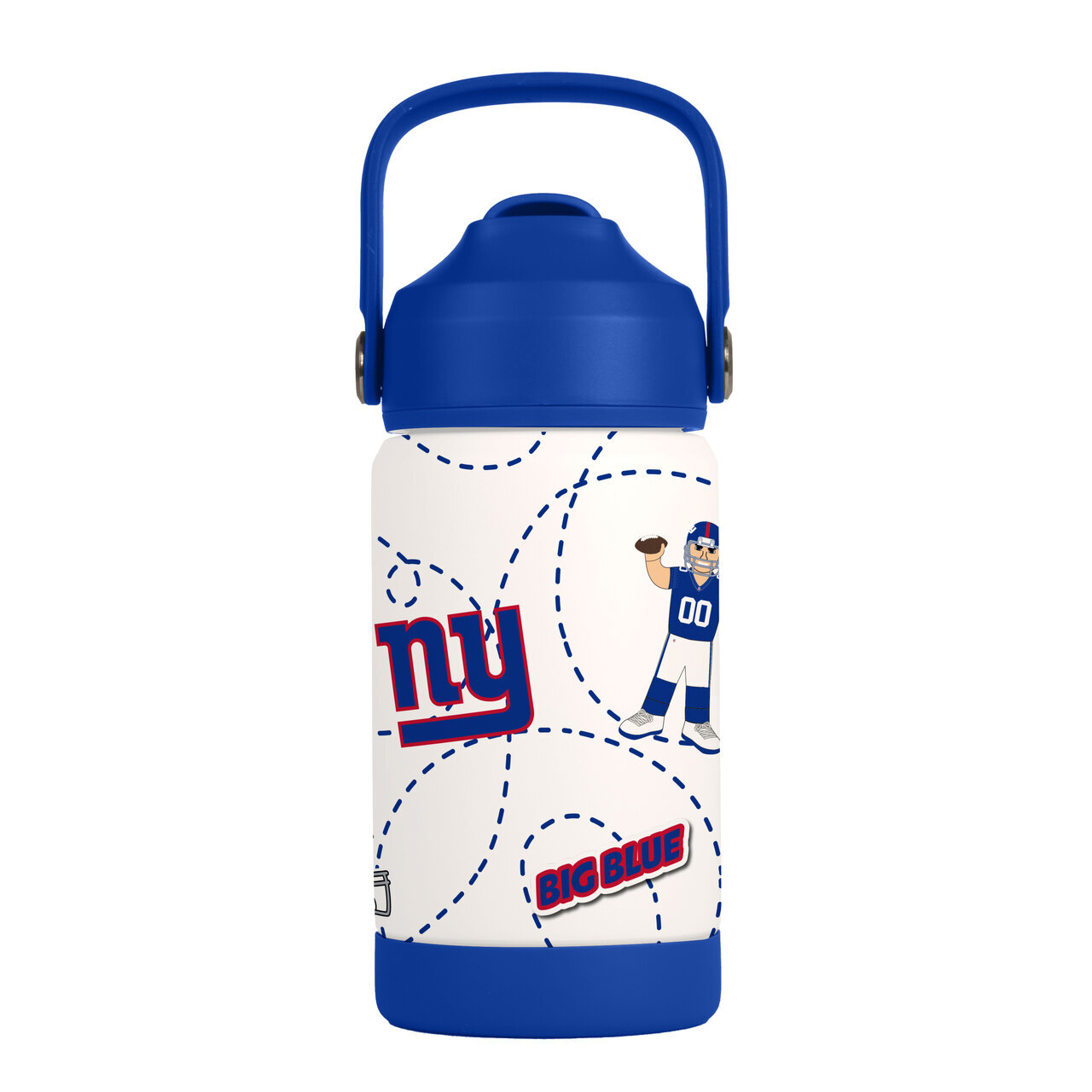 New York Giants Kids Bottle 12oz Stainless Steel Mascot New York Giants Kids Bottle 12oz Stainless Steel Mascot