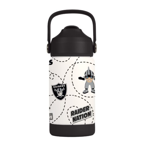 Las Vegas Raiders Kids Bottle 12oz Stainless Steel Mascot