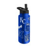 Kansas City Royals Quencher Bottle 34oz Stainless Steel Dreamweave